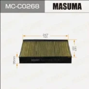 ��������� ������ �������� MC-C0268 Masuma Chery/Omoda/Exeed Masuma MCC0268 ����