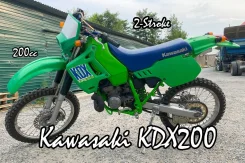Kawasaki KDX 200SR. 200����. ��., ��������, ���������, ��� ������� ����