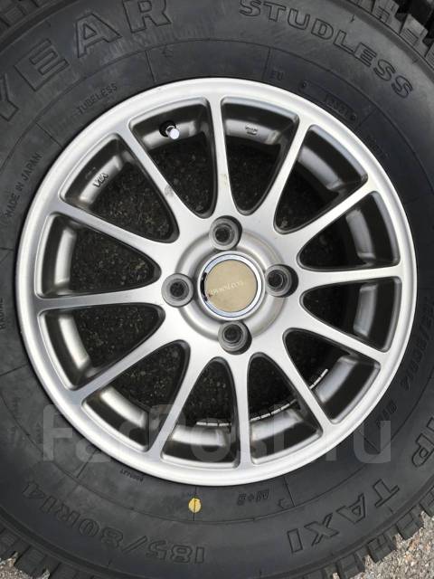 Литые диски R14. 4x100, Bridgestone Eco Forme, 14", 1 шт, 4 шт, б/у, в ...
