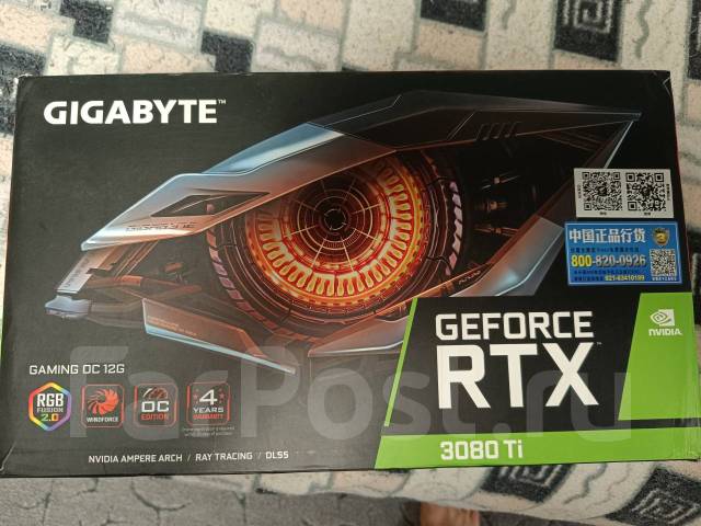 Nvidia GeForce RTX 3080 Ti Gigabyte Gaming OC, б/у, в наличии. Цена: 62 ...