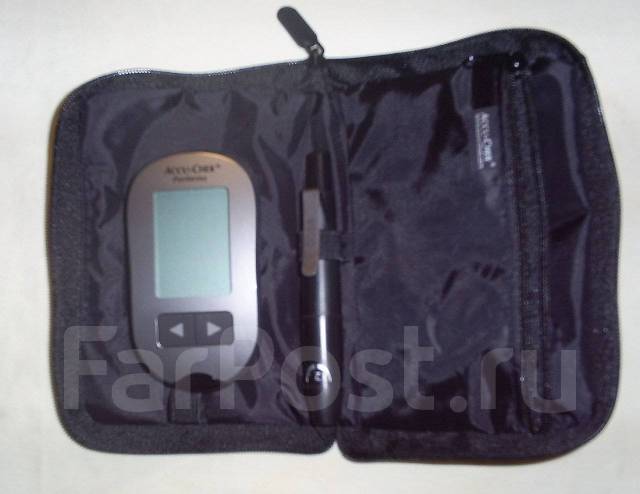 Глюкометр Accu-Chek Performa, б/у, в наличии. Цена: 350₽ во Владивостоке