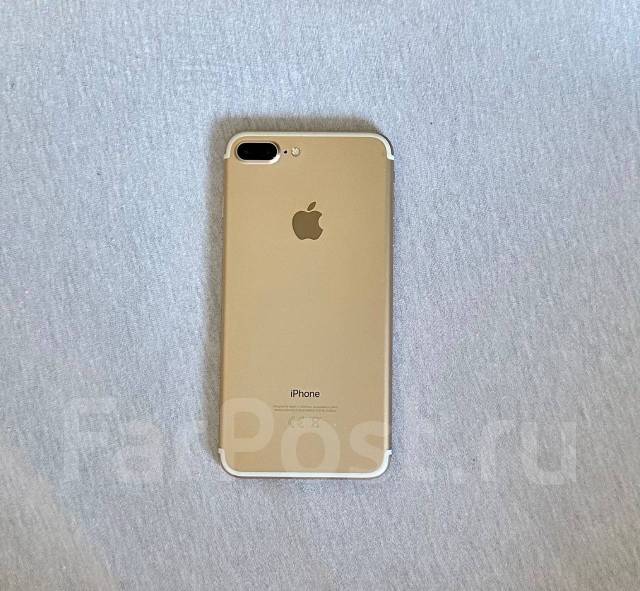 Продам iPhone 7 Plus 128 Гб Gold, 5.50", золотой, 4G LTE, б/у, в ...