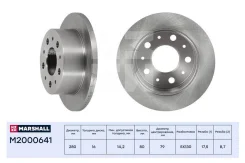 ��������� ���� ����. Citroen Jumper II 06-; Fiat Ducato III 06-; Peugeot Boxer II 06- (M2000641) Marshall M2000641 M2000641 ����