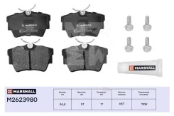 ������� ��������� Renault Trafic II-III 01-; Opel Vivaro 01-; Nissan Primastar 02- ������ Marshall Marshall M2623980 M2623980 ����