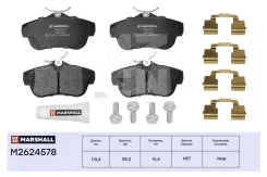 ����. ������� �������� ����. Citroen Jumpy II 07-; Fiat Scudo II 07-; Peugeot Expert II 07- (M2624578) Marshall M2624578 M2624578 ����