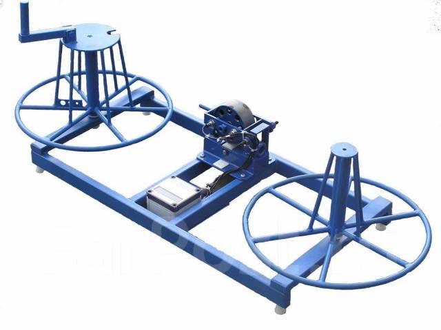 Устройство (станок) перемотки (намотки) кабеля УНК-4-2Н, б/у, в наличии ...