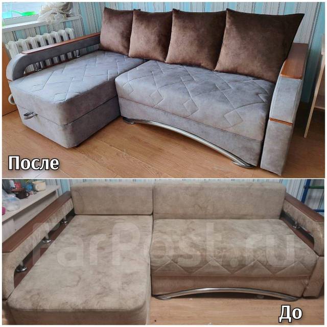Замена пружинных блоков/наполнителя/фурнитуры, перетяжка и ремонт во ...