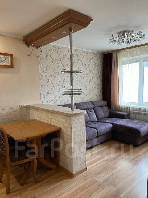 Барная стойка, прямоугольный, лдсп, мдф, тумба, коричневый, 50,0 см ...