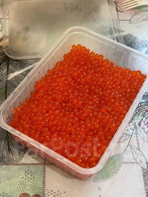 Икра Горбуши морская цена за 1 КГ, в наличии. Цена: 3 500₽ во Владивостоке