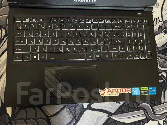 Gigabyte G5. 15.6", ��� 16 ��, ���� 512���, WiFi: 1, Bluetooth: 1, ����������� �� 2��. ����