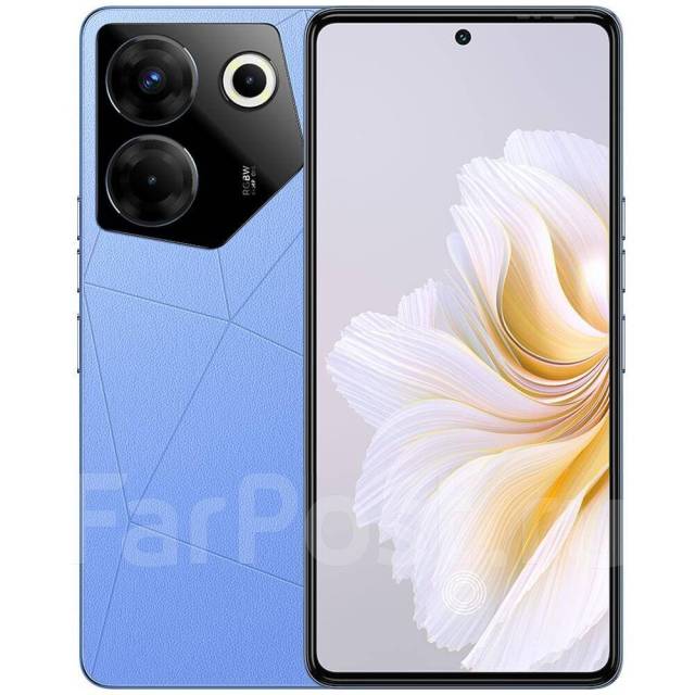 Смартфон Tecno Camon 20 pro 5G, 256 гб, 6.70", моноблок, синий, 4G LTE ...