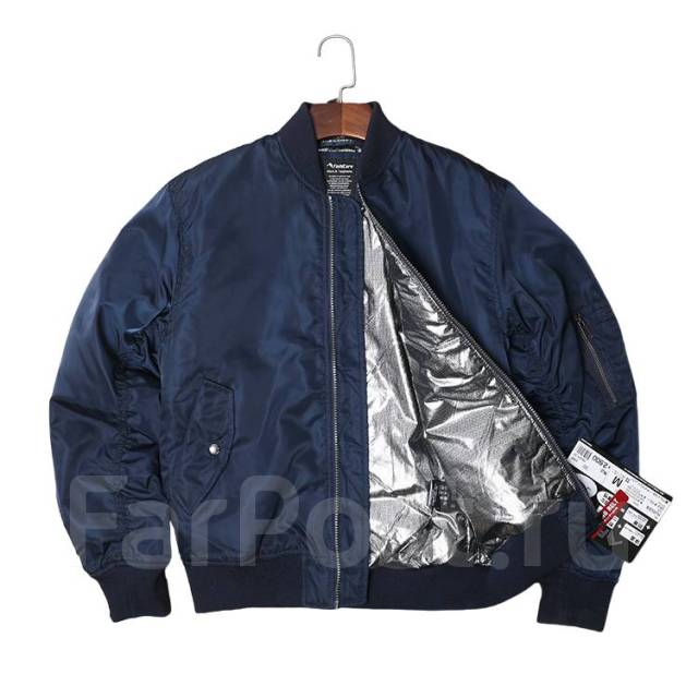 Бомбер мужской M-1, утеплённый, Fieldcore (тм Япония), 50, 52 ...