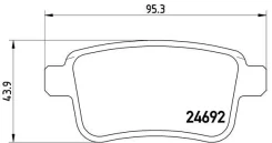 ������� ��������� RENA p68043 Brembo P68043 ����