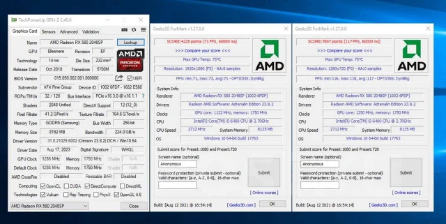 Radeon RX 580 ����