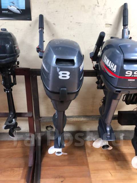 Продам лодочный мотор Yamaha F8 4х тактный, 8,00 л.с. L (508 мм ...