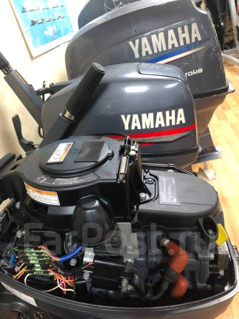 Продам лодочный мотор Yamaha F8 4х тактный, 8,00 л.с. L (508 мм ...