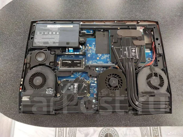 Clevo. 17.3", ��� 64 �� � ������, ���� 2 000���, WiFi: 1, Bluetooth: 1 ����