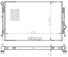 �������� ������� ���������� VW Tiguan 2.0D 17- NRF ���. 550081 550081 ����