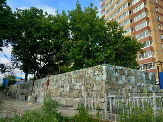 Габионы продажа и установка! армирование склонов подпорными стенами во ...