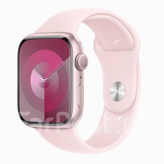 Часы Apple Watch S9 41 MM Pink ! Новинка, GPS, NFC, IP68, iOS, новый, в ...