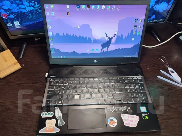 HP Pavilion. 15", 1,8����, ��� 8 ��, ���� 500���, WiFi: 1, Bluetooth: 1, ����������� �� 8��. ����