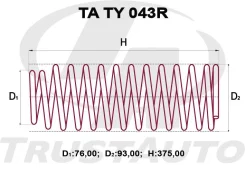 ������� �������� ��������� (TA) TA TY 043R Trustauto TA TY 043R TATY043R ����