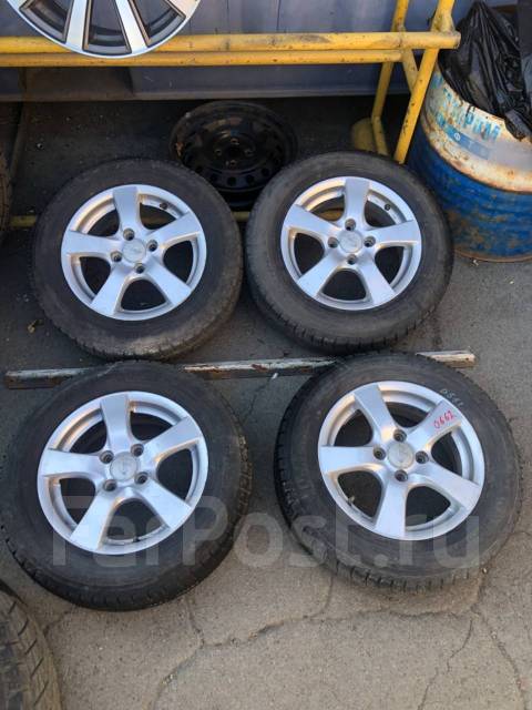 Литые диски R14 Grass 4*100 0662, 14", 1 шт, 4x100, 72,6 мм. 4 шт, б/у ...