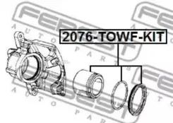 ������� �������� ���������� ��������� ����������� JEEP Grand Cherokee III 2004-2010 Febest 2076Towfkit 2076TOWFKIT ����