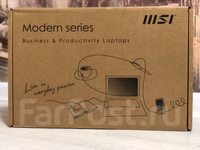 MSI Modern 14 C12M. 14", 1,3����, ��� 8 ��, ���� 512���, WiFi: 1, Bluetooth: 1, ����������� �� 3��. ����
