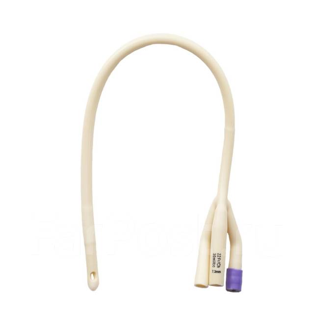 Катетер урологический Фолея (Ch/Fr 22), трехходовой,10 шт Inekta, новый ...