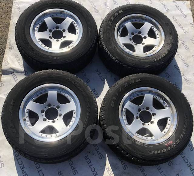 Диски литье 8JJ ET22 Prado SURF Tacoma с шинами (1512), CV928, 17", 1 ...