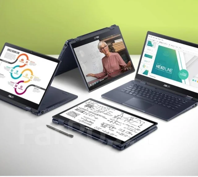 Asus ExpertBook B3 Flip. 14", 4,7����, ��� 16 ��, ���� 516���, WiFi: 1, Bluetooth: 1, ����������� �� 6��. ����