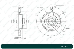 ���� ��������� G-Brake GR21672 GR21672 ����