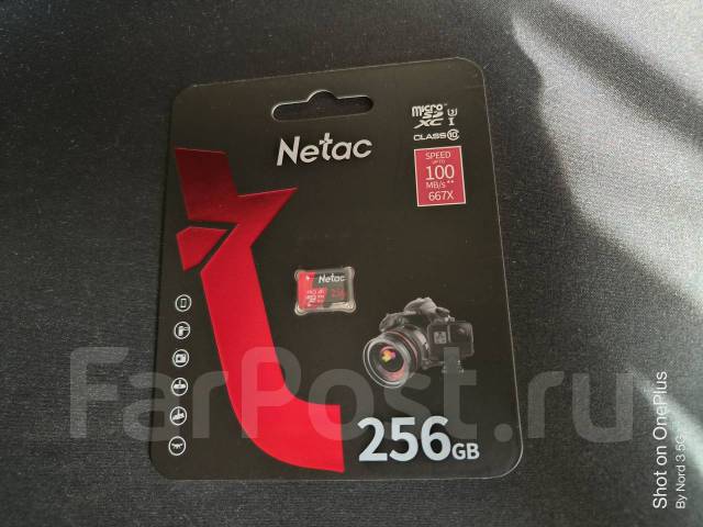Карта памяти microSD Netac P500 Extreme Pro A1 V30 Class10 IPX7 РСТ ...