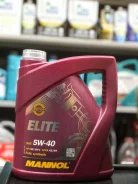 Mannol Elite. 5W-40, �������������, 4��. ����