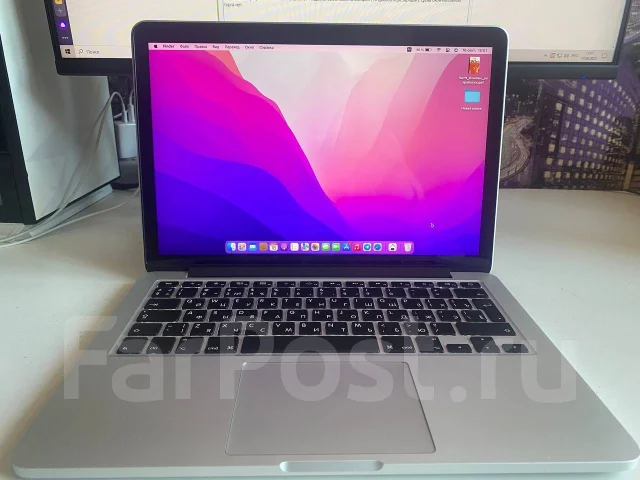 Apple MacBook Pro 13 2015 Early. 15.6", 2,7����, ��� 8 ��, ���� 128���, WiFi: 1, Bluetooth: 1, ����������� �� 7��. ����