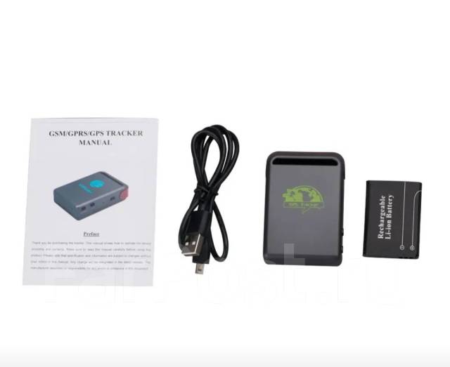 Мини портативный GPS трекер для авто GSM tracker TK102B, новый, в ...