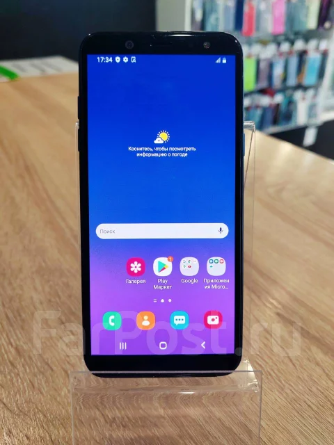 Samsung Galaxy A6. �/�, 32 ��, ������, 4G LTE ����