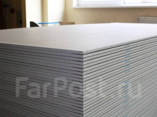 ГКЛ 12,5 мм Knauf 1/50, гипсокартонные листы, в наличии. Цена: 570₽ во ...