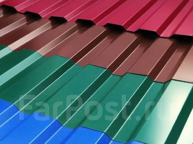 Профлист С-10 (1155/1100 мм), высота профиля 10 мм, толщина 0,45-0,65 ...