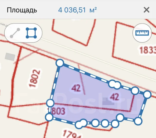 Большой участок/дача с. Анисимовка, 4 000 кв. м. 50,0 кв. м ...