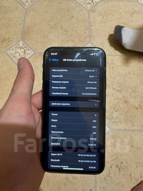 Apple iPhone Xr. �/�, 128 ��, ������, 3G, 4G LTE, 5G, Dual-SIM, ���������� ����