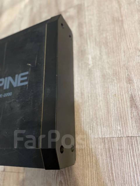 Сабвуфер Alpine 220 ват, компонентные, активный, с корпусом, б/у, в ...