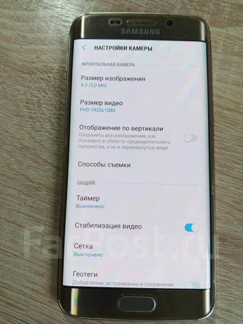 Samsung Galaxy S6 Edge. �/�, 32 ��, �������, 4G LTE, ����������, NFC ����
