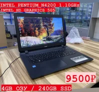 Intel. 17.3", ��� 4 ��, ���� 240���, WiFi, Bluetooth ����