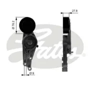 ���������� ��������. ����� � ������� AUDI A4 1.6/1.8T/2.0/FSI/TFSI 11/00-/A6 2.0/TFSI Gates T38207 T38207 ����