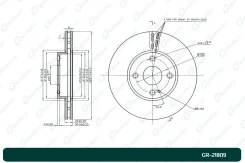 ���� ��������� G-Brake GR21809 GR21809 ����