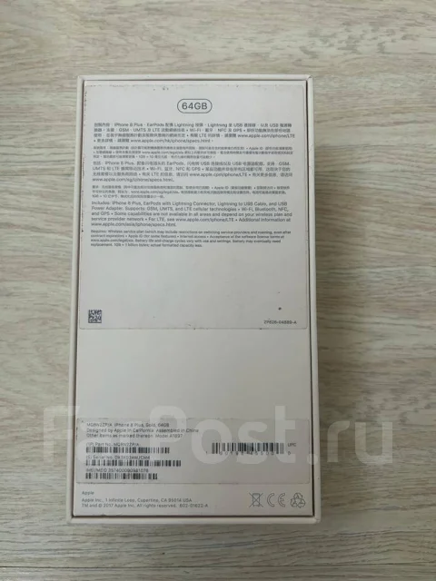 Apple iPhone 8 Plus. �/�, 64 ��, �������, 4G LTE ����
