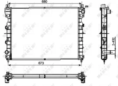 �������� LR Freelander 97- 53096 NRF 53096 ����