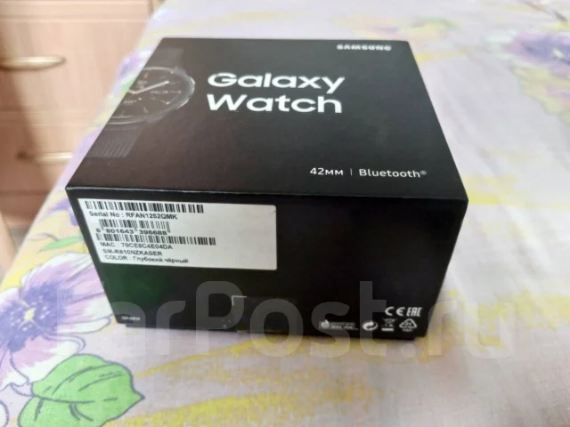 Samsung Galaxy Watch. GPS, NFC, IP68 ����